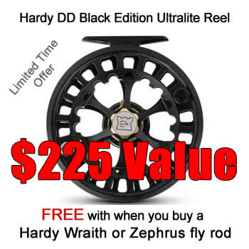 Hardy DD Reel Promotion With Hardy Fly Rod